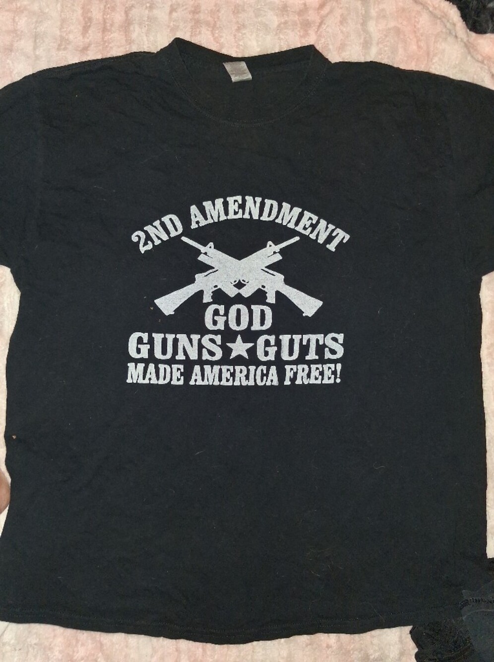 Black 2nd Amendment Graphic Tee